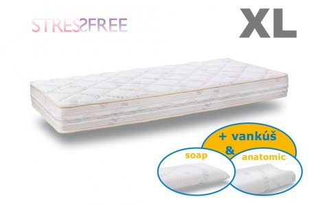 SET matrac+vankúš StressFree XL