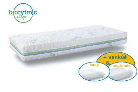 Atypický SET matrac BioRytmic s vankúšom